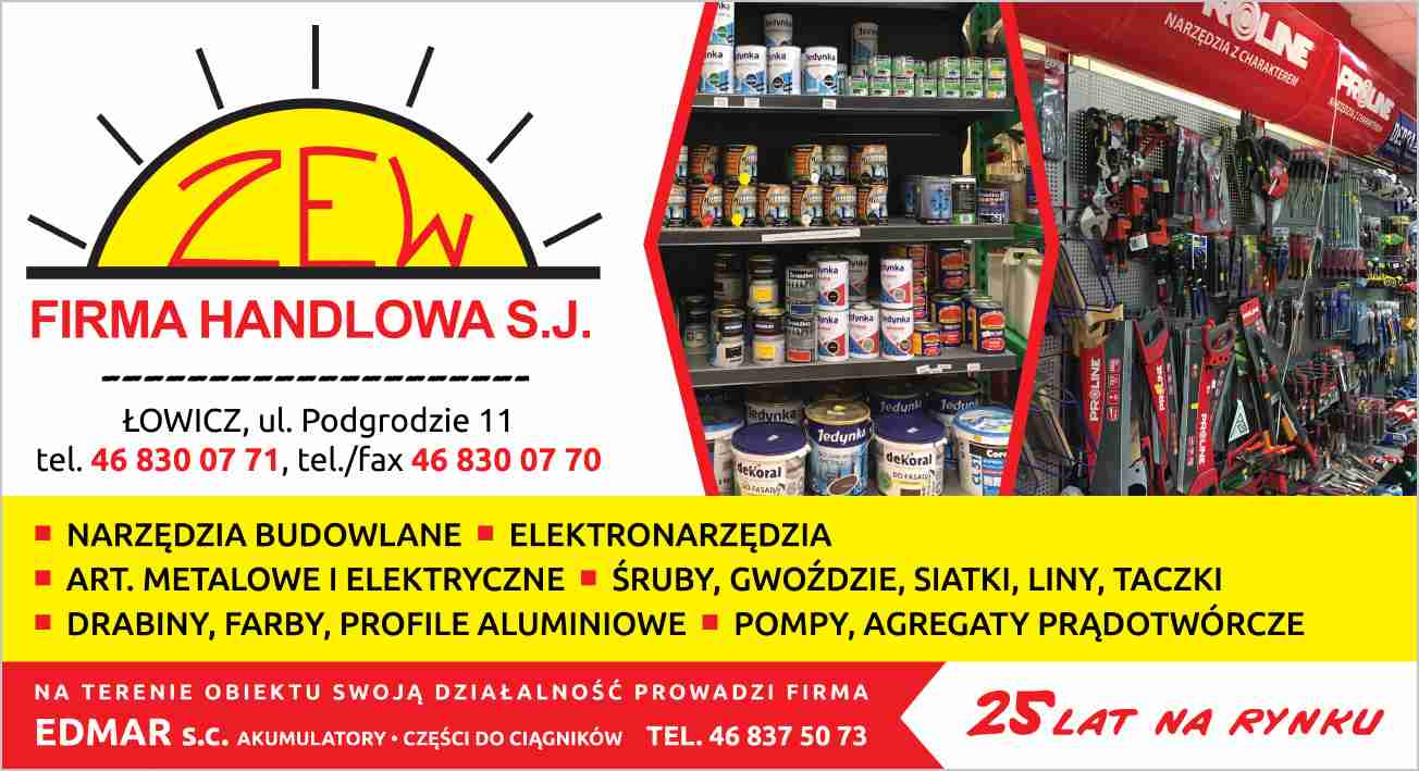 Art Metal Sp J Firma Produkcyjno Handlowa FIRMA HANDLOWA "ZEW" SP. Jawna SKLEP METALOWY, ELEKTRONARZĘDZIA